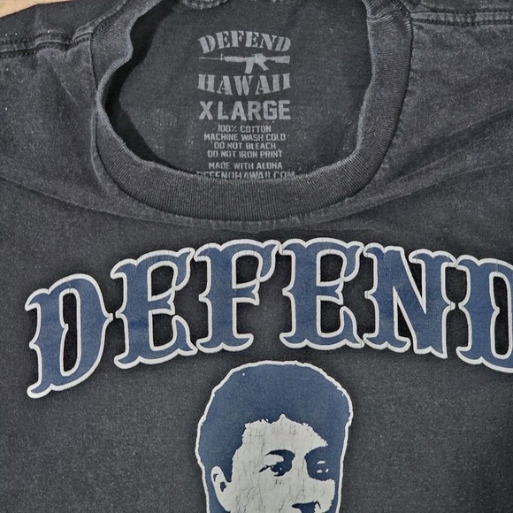 XL Defend Hawaii Defend Pauahi T Shirt Short Sleeve - Picture 3 of 5